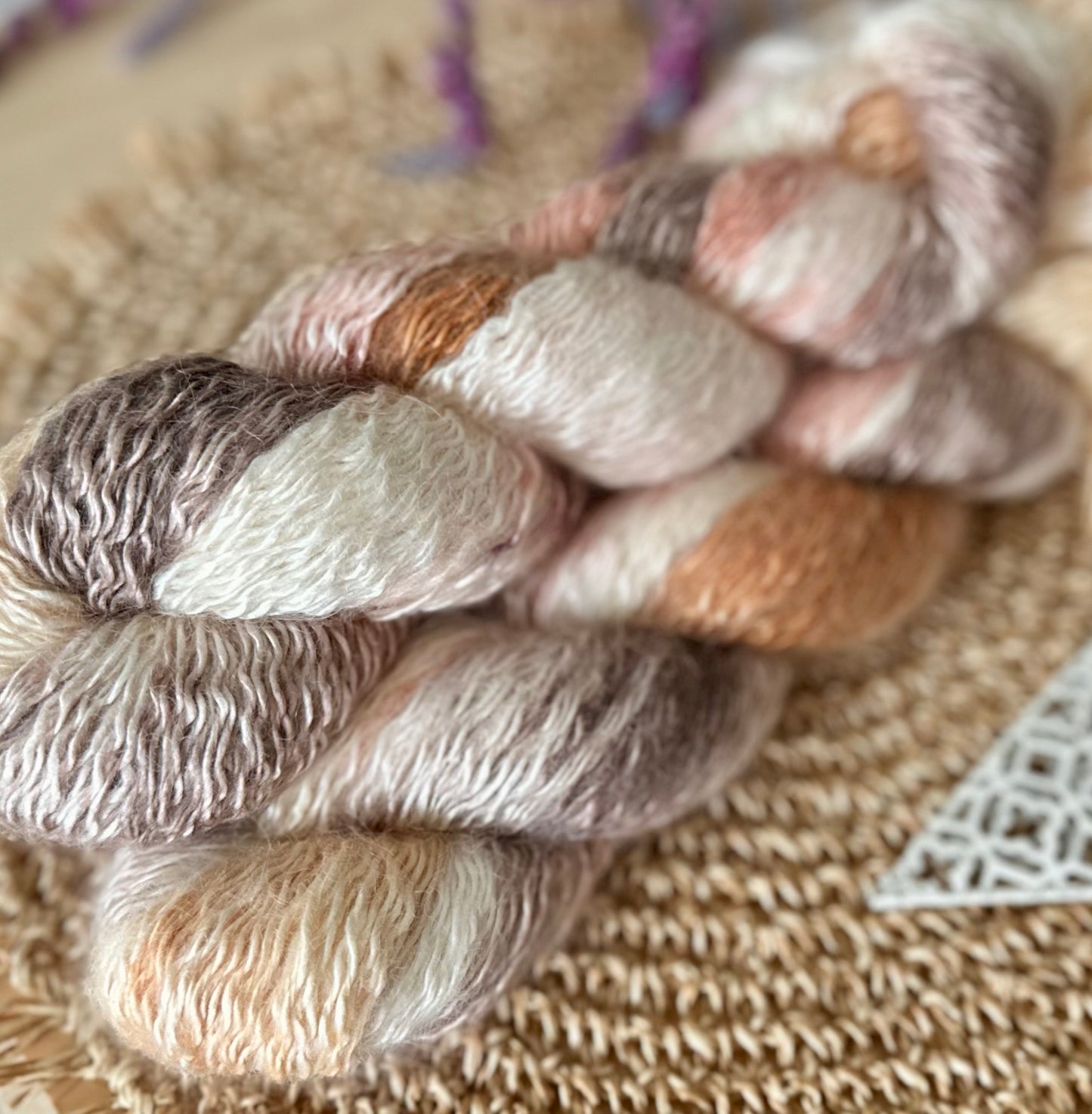 Alpaka Fluffy „Golden Horizon“