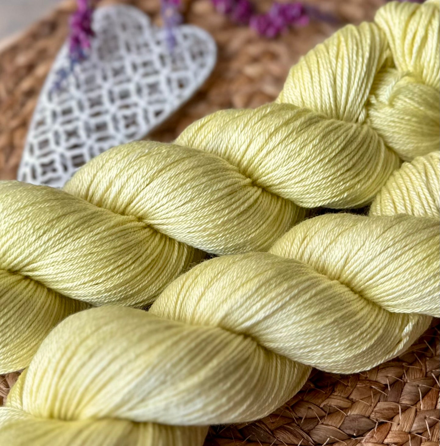 Seide Merino „Limettengrün“