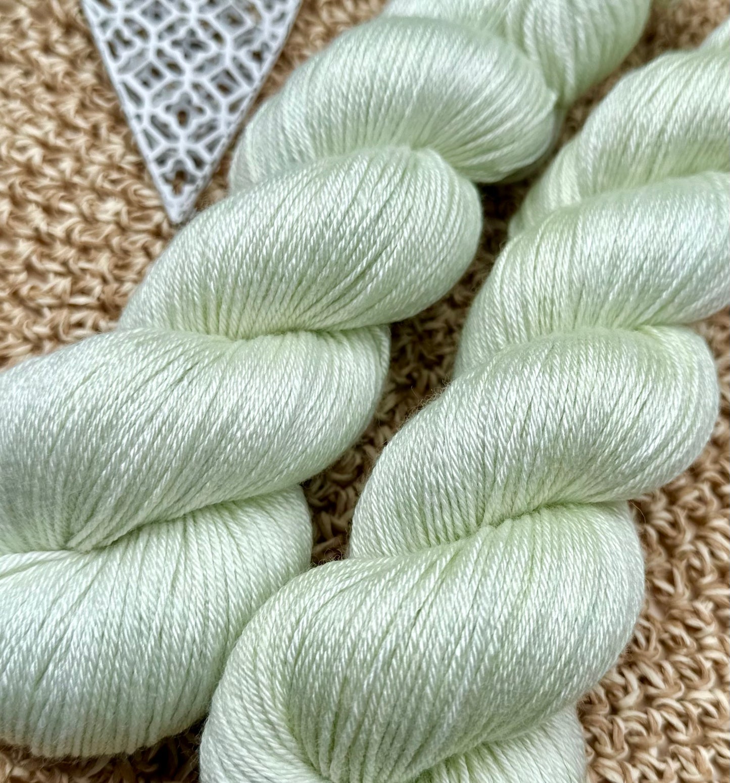 Seide Merino „Frühlingsgrün“