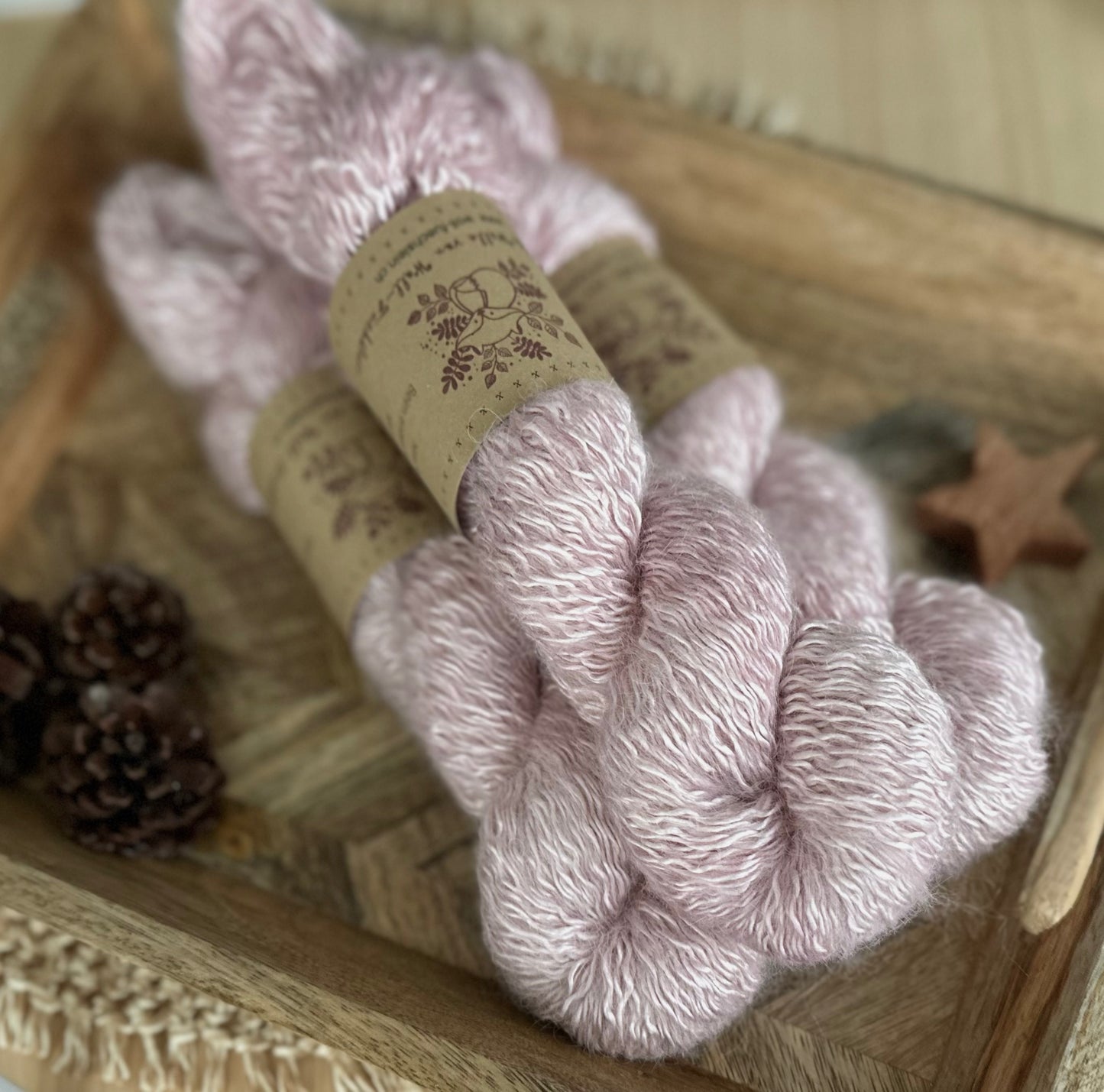 Alpaka Fluffy „Antique Rose“