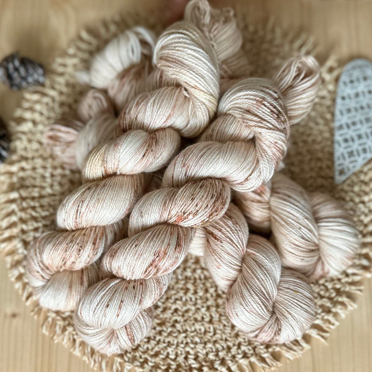 Alpaka Seide Kaschmir „Biskuit“