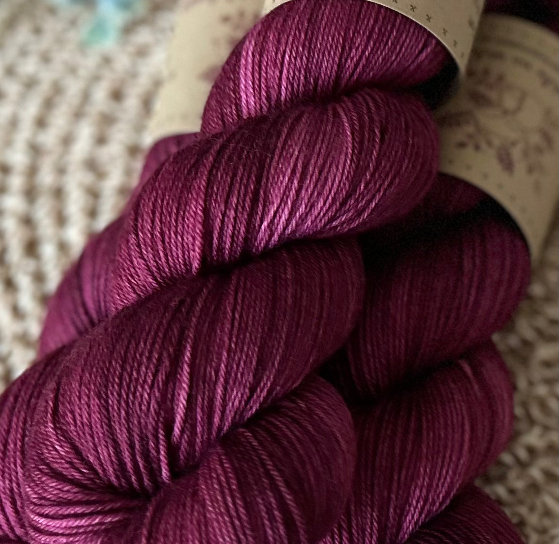 Sock Super Soft „Burgunderrot”