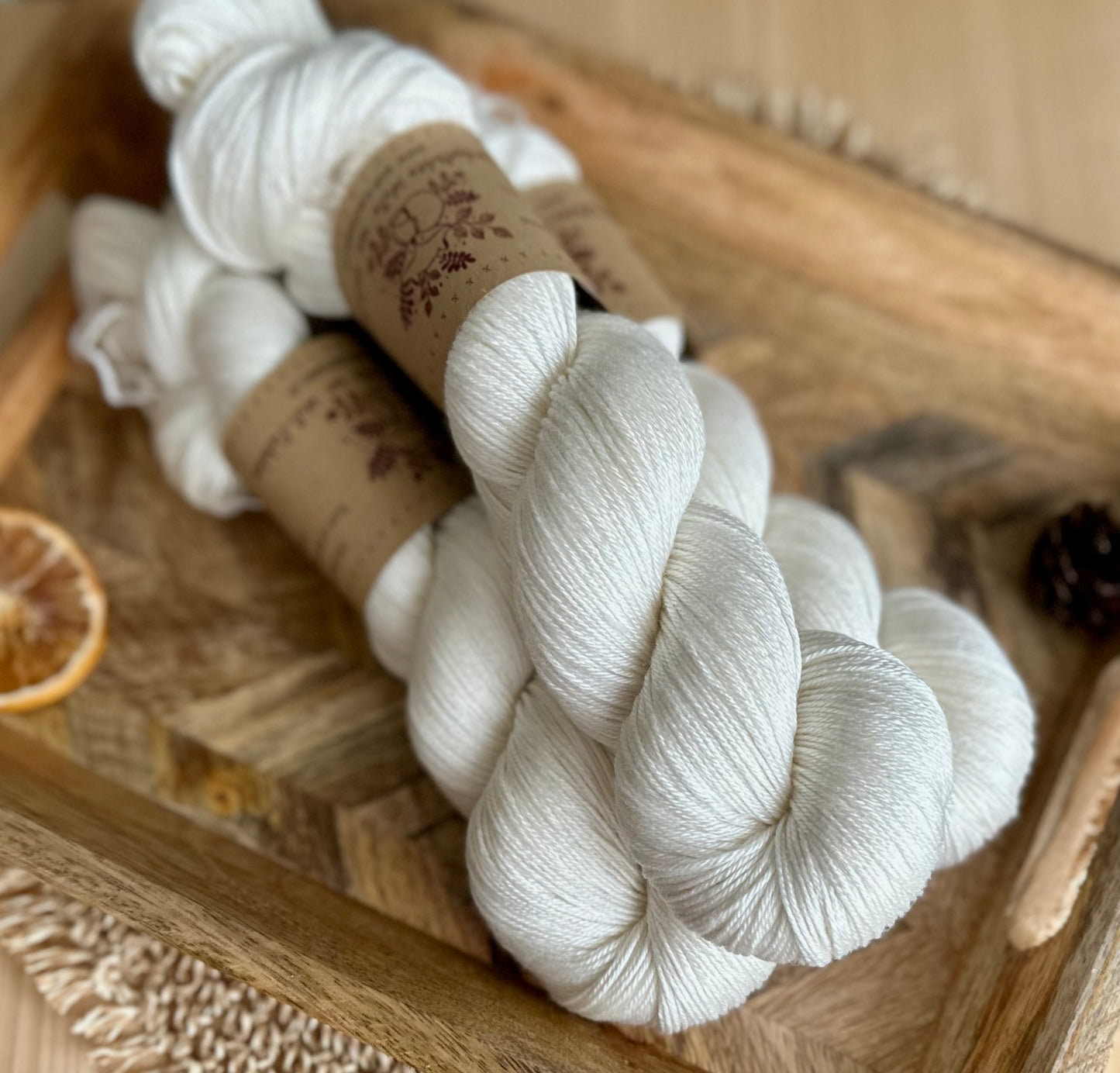 Seide Merino „Porcelain”