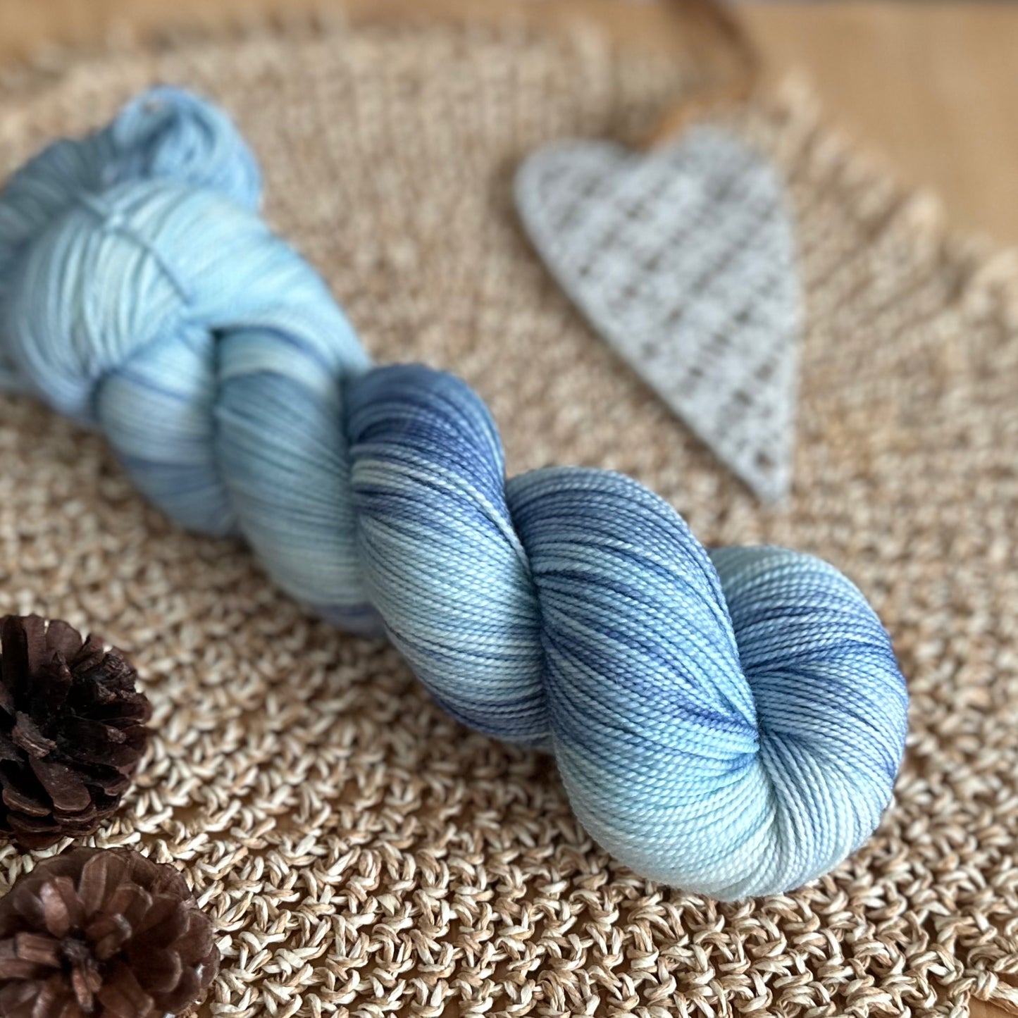 Sock Hightwist 360 “Blaue Lagune“