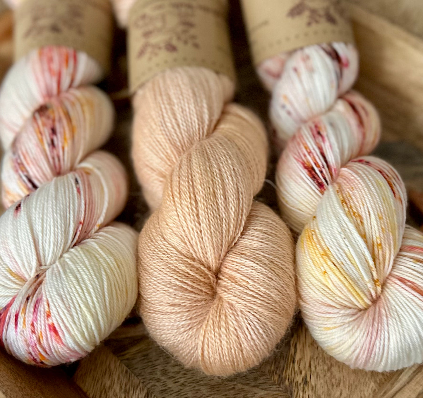 Set Sock Super Soft und Soft Lace 300g „Morgenrot“