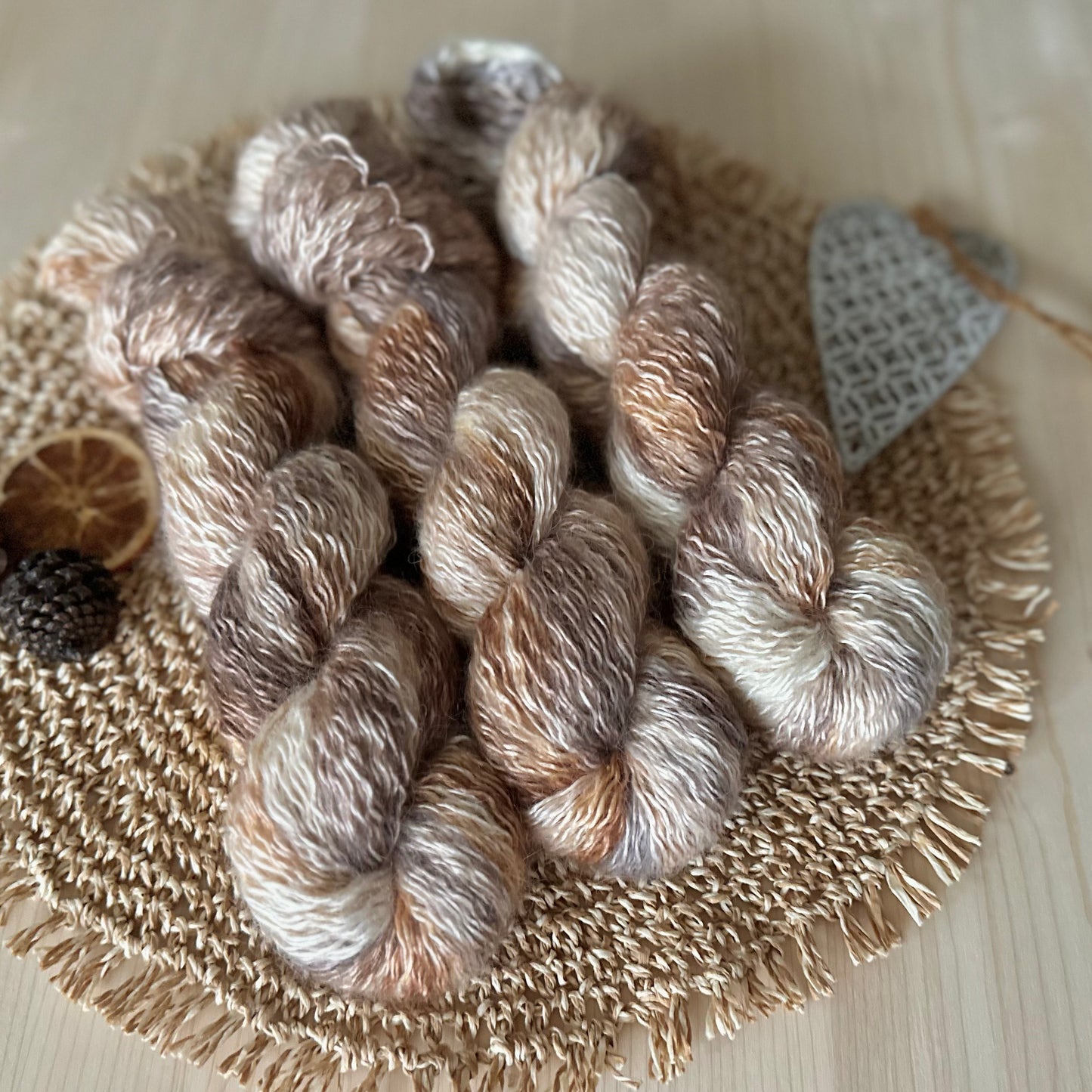 Alpaka Fluffy „Cappuccino“