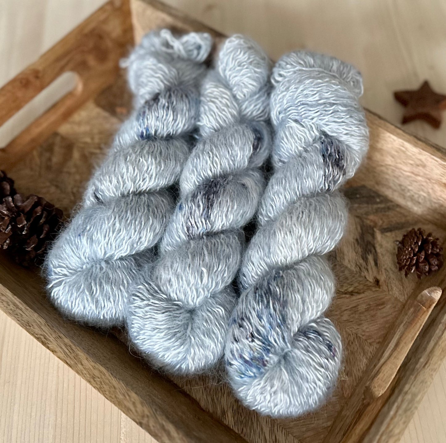 Alpaka Fluffy „Gletscher“