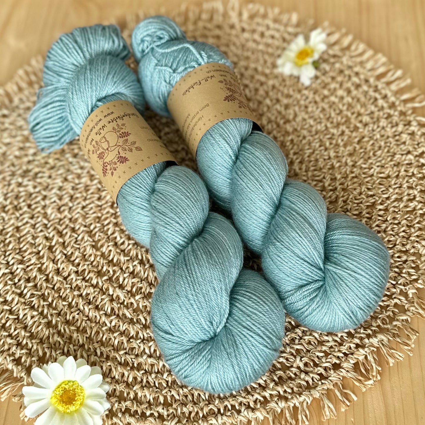 Seide Merino „Dunkles türkis“