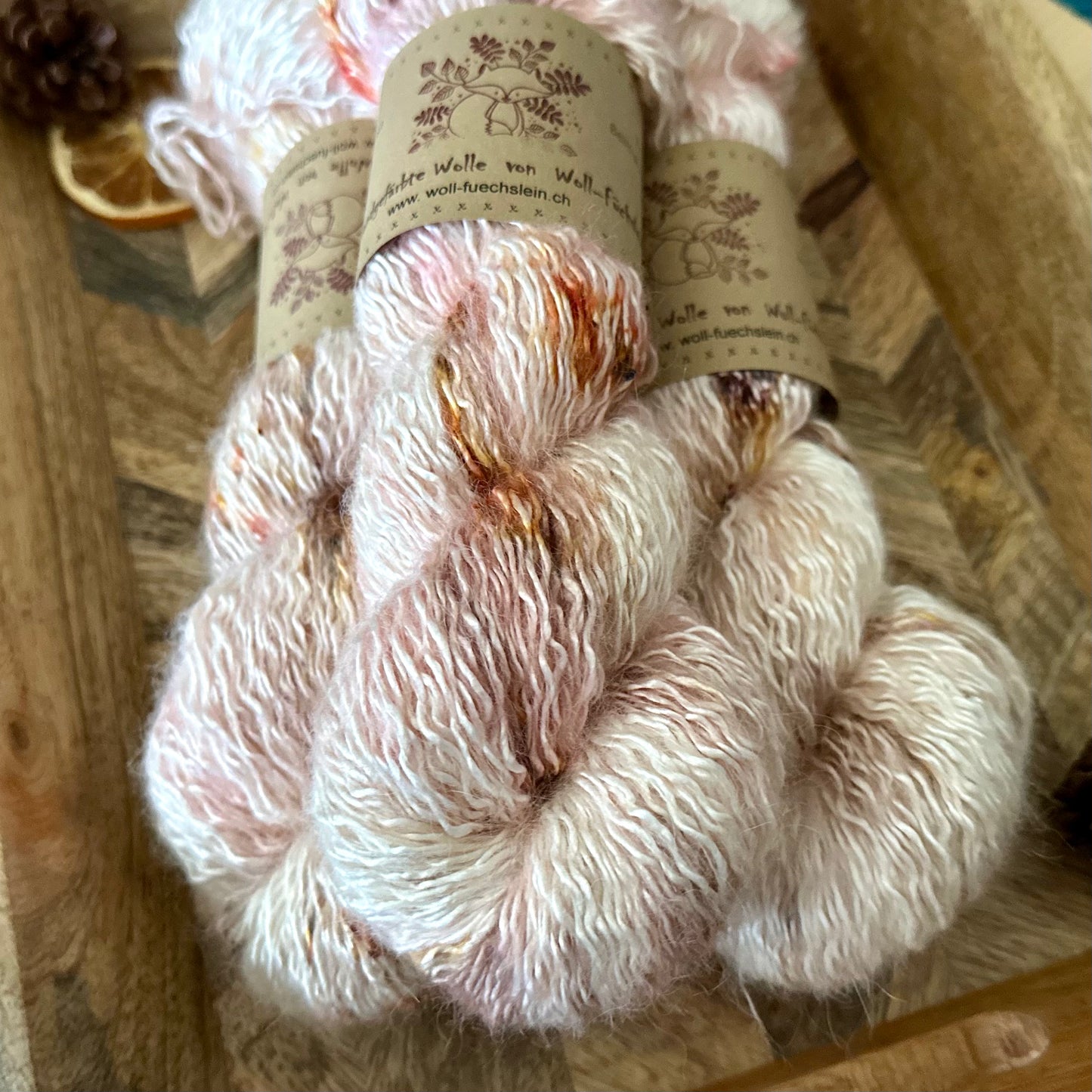 Alpaka Fluffy „Crème brûlée“