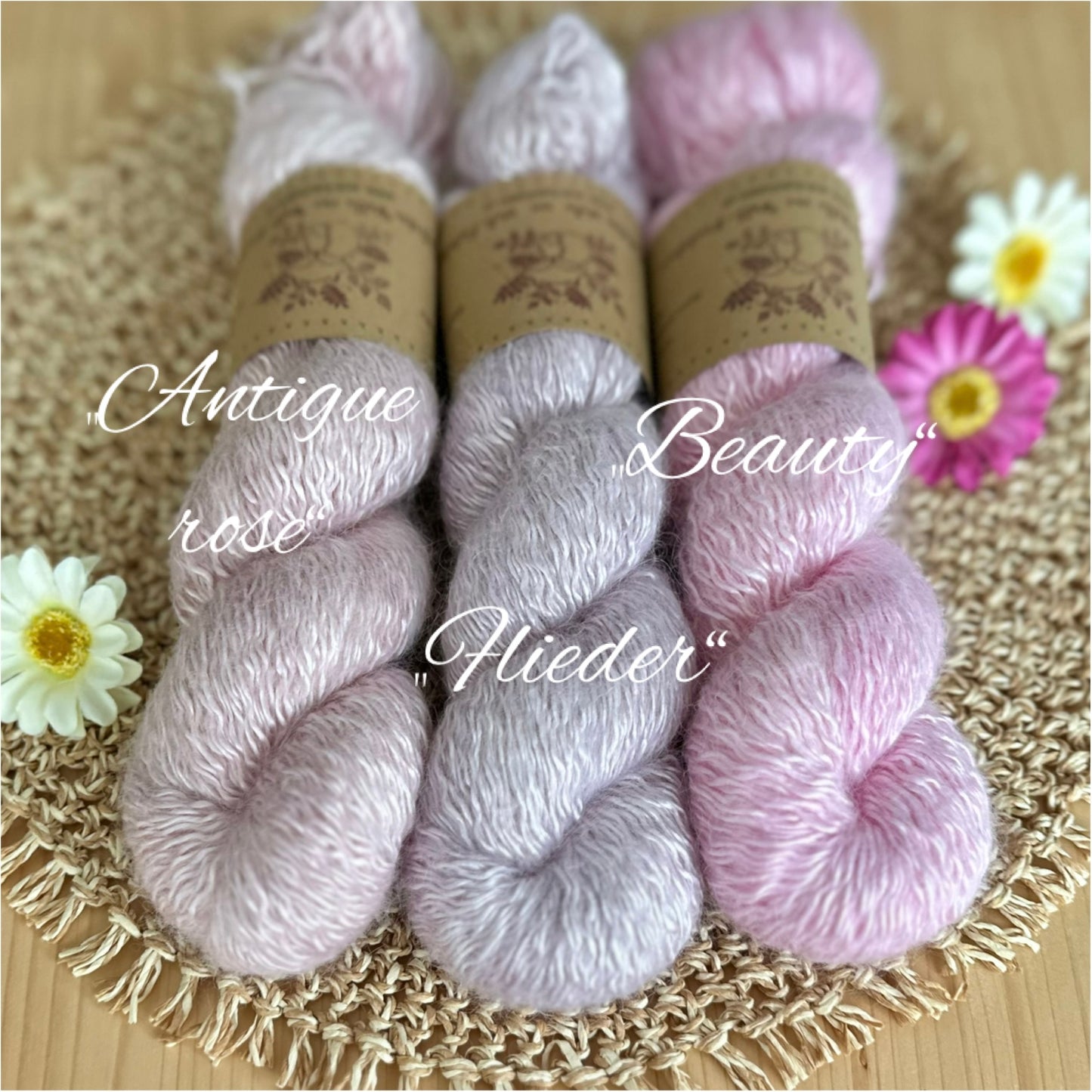 Alpaka Fluffy „Antique Rose“