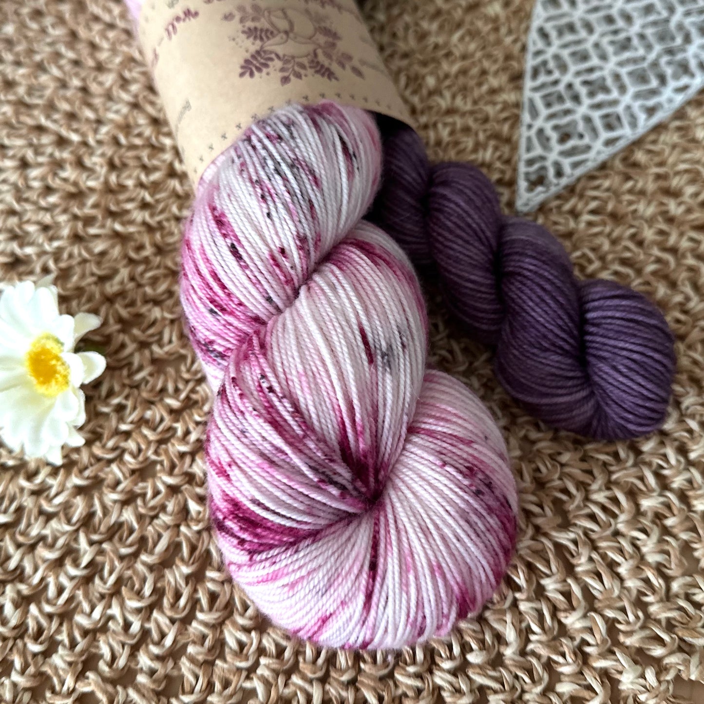 Sock Set Magic „Brombeere“ 100g + 20g