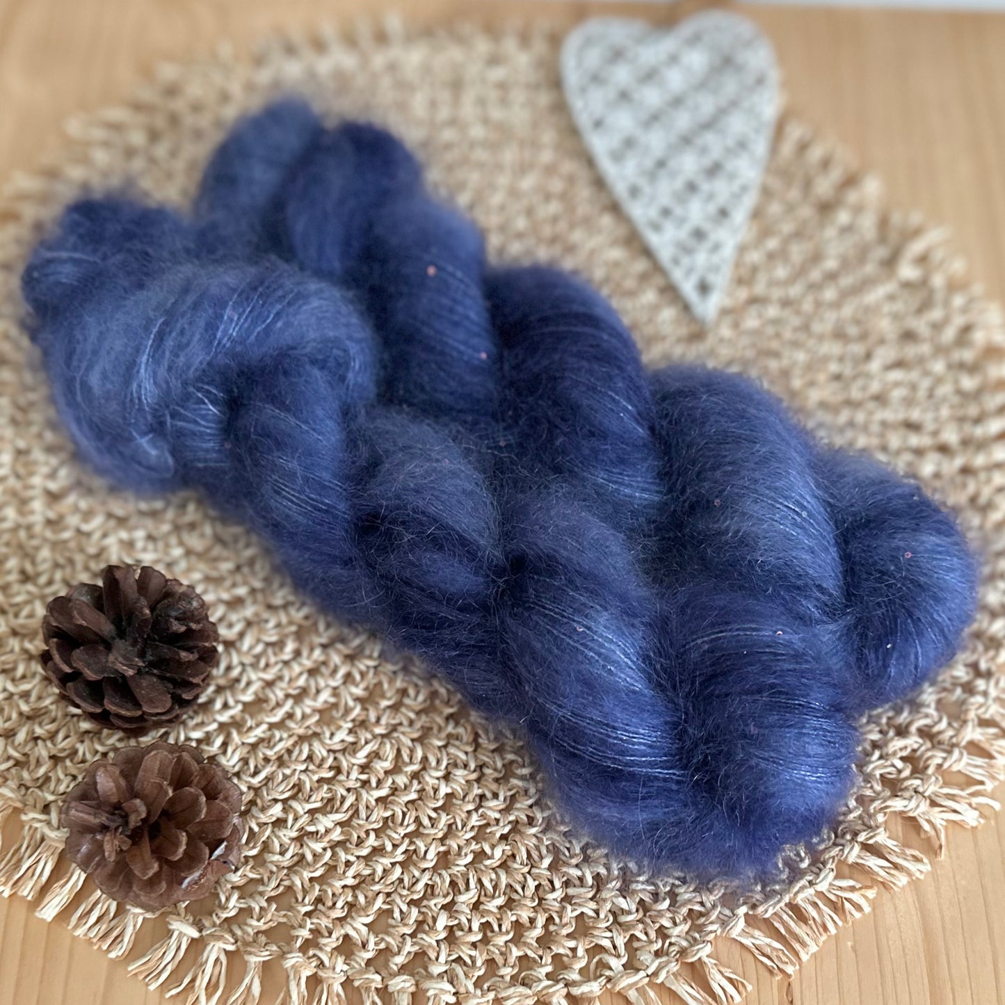 Super Kid Silk Pailetten „Winternacht“