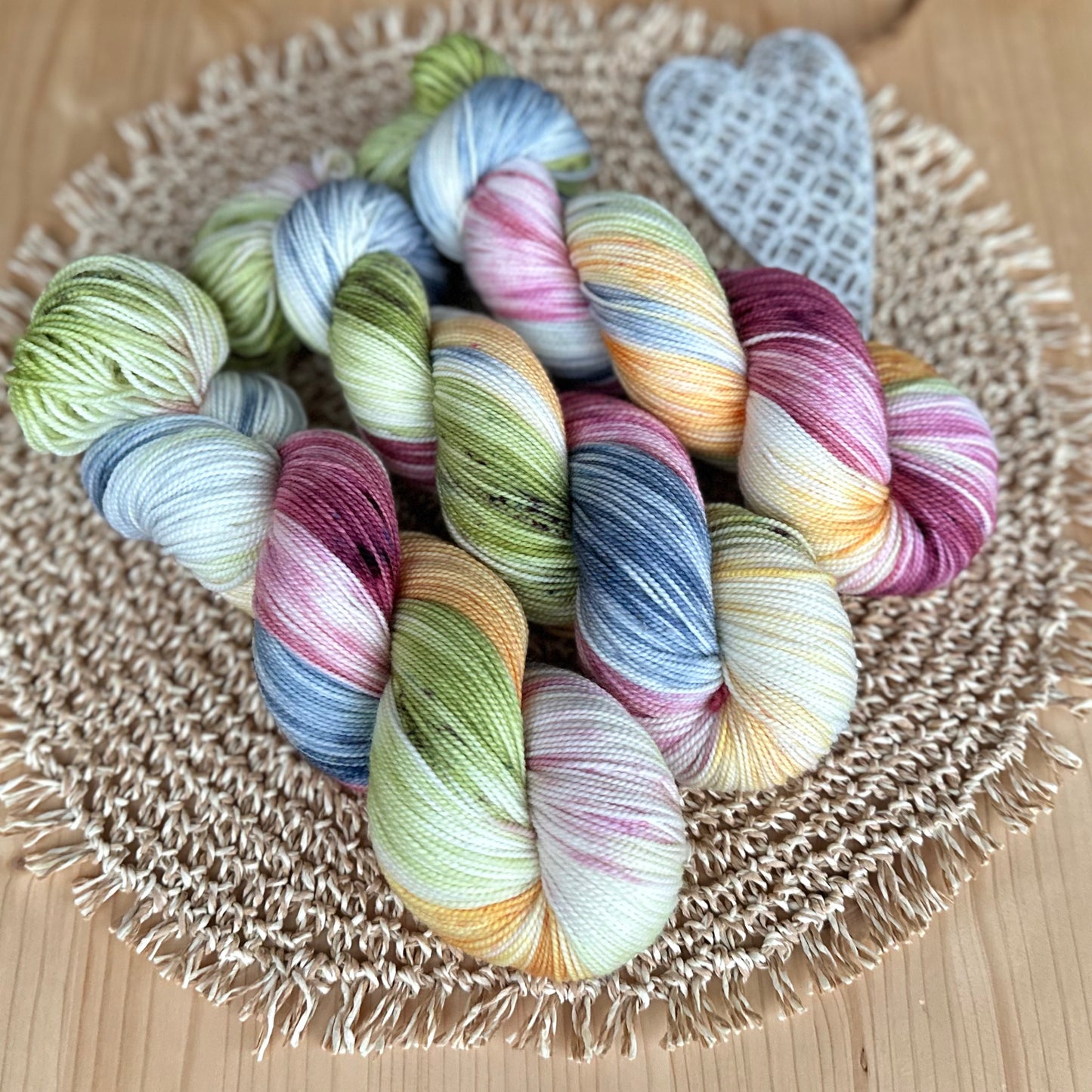 Sock Hightwist 360 „Farbtropfen“