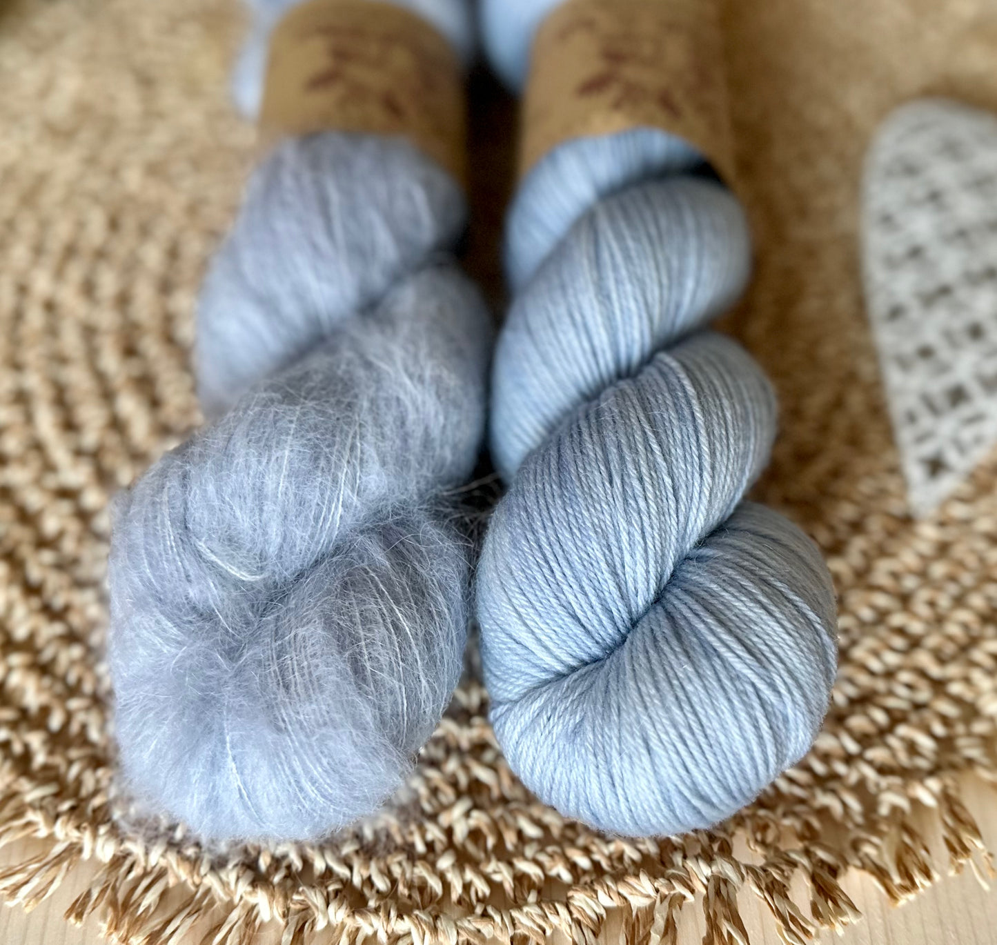 Set 150g Alpaka Deluxe und Sock Soft „Himmelblau“