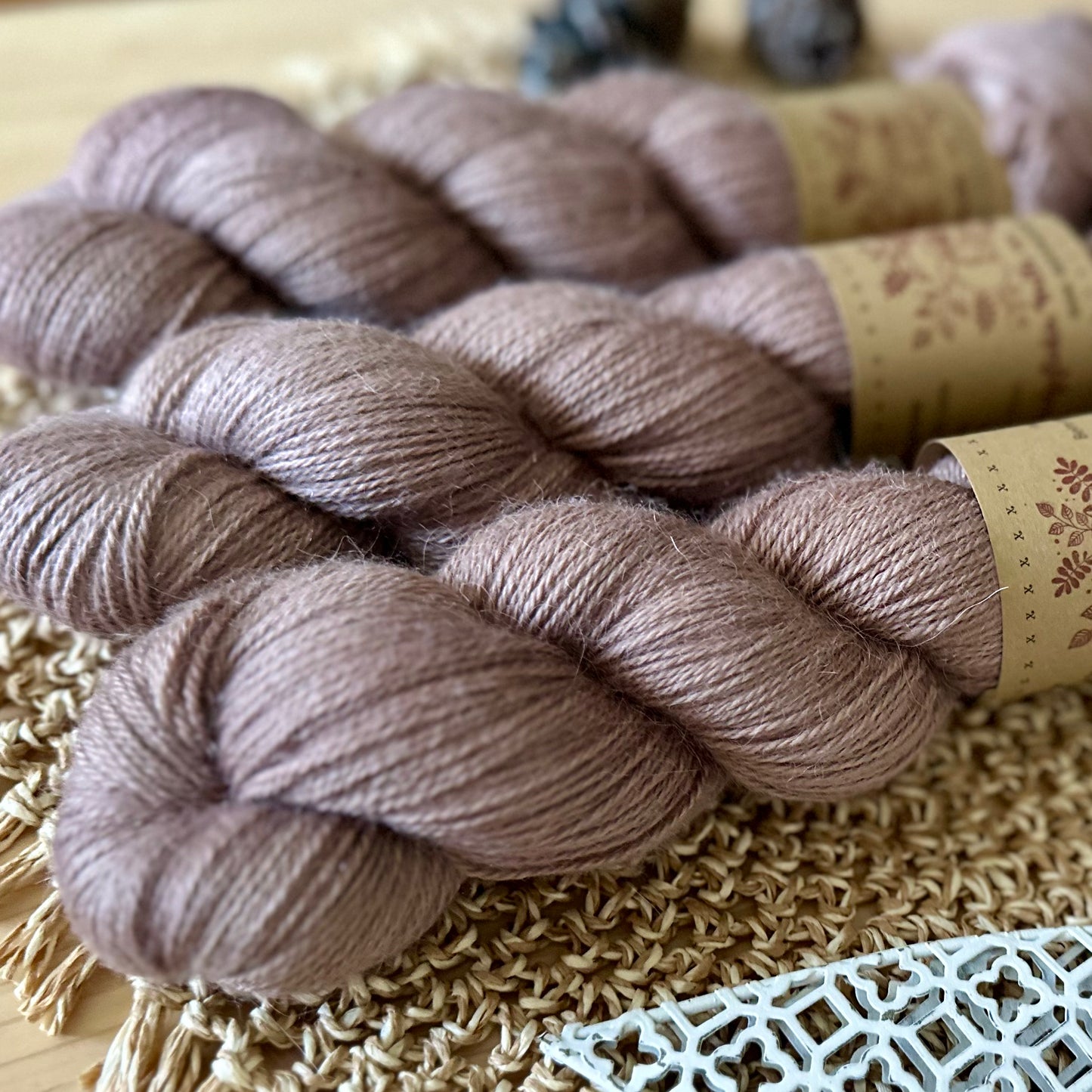 Alpaka Seide Kaschmir „Cocoa“