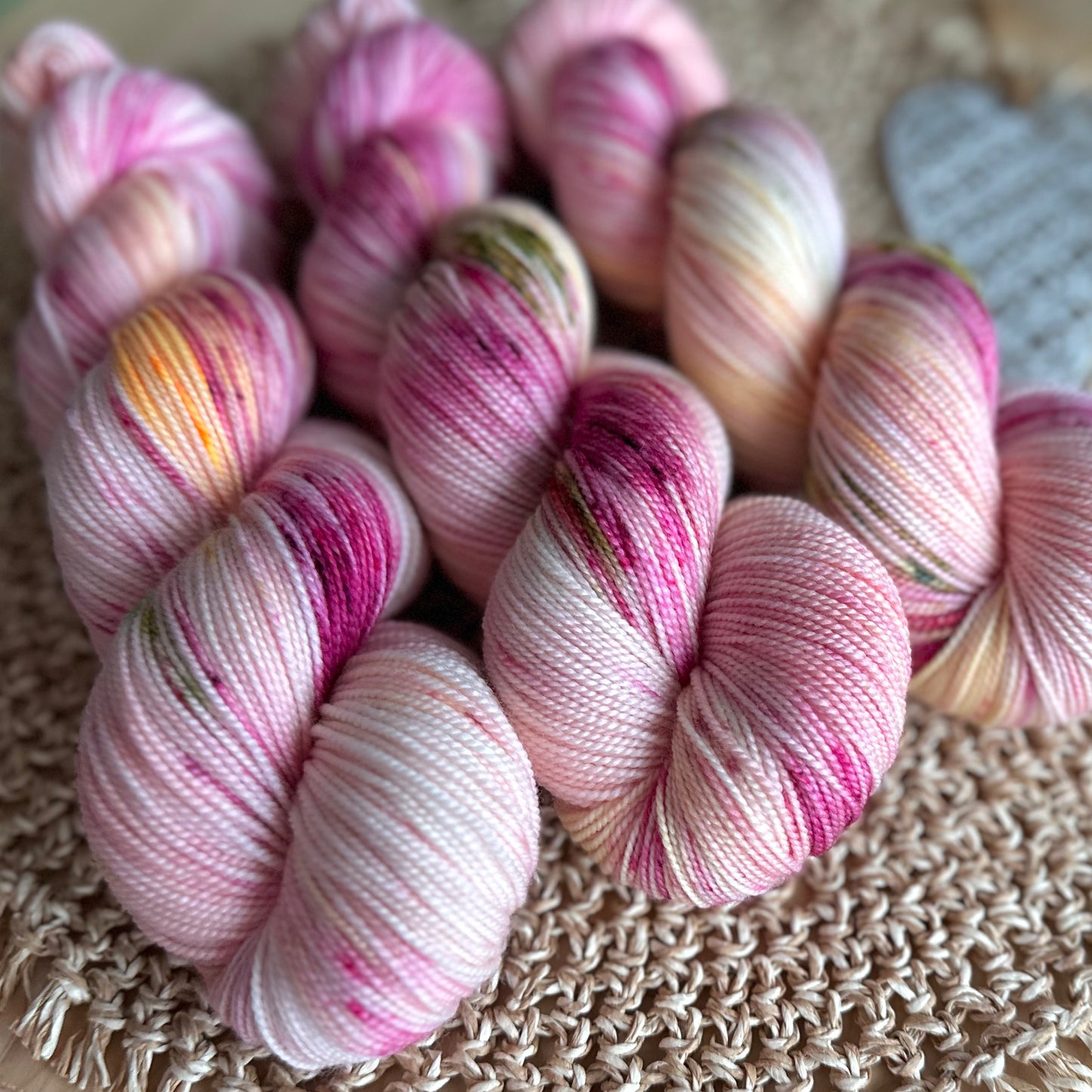 Sock Hightwist 360 „Rosenhecke“