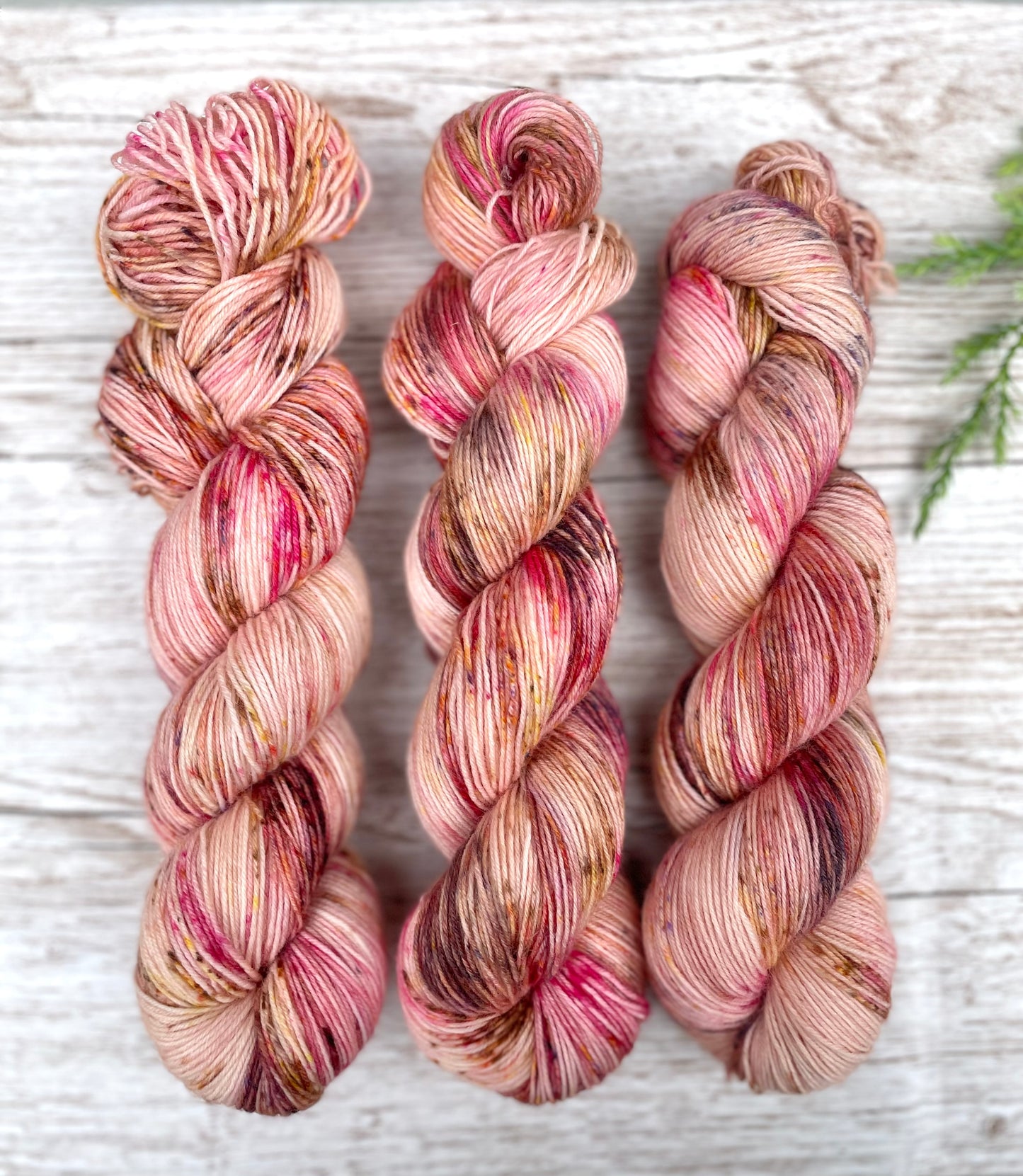 Sock „Dried rose“