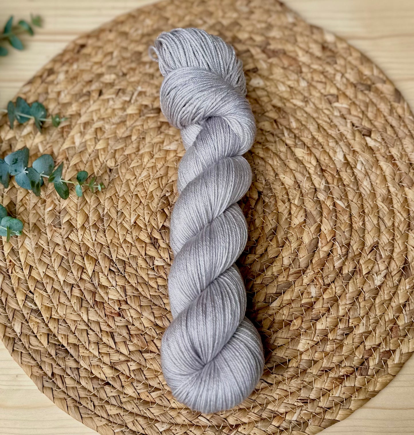 Seide Merino „Grey“