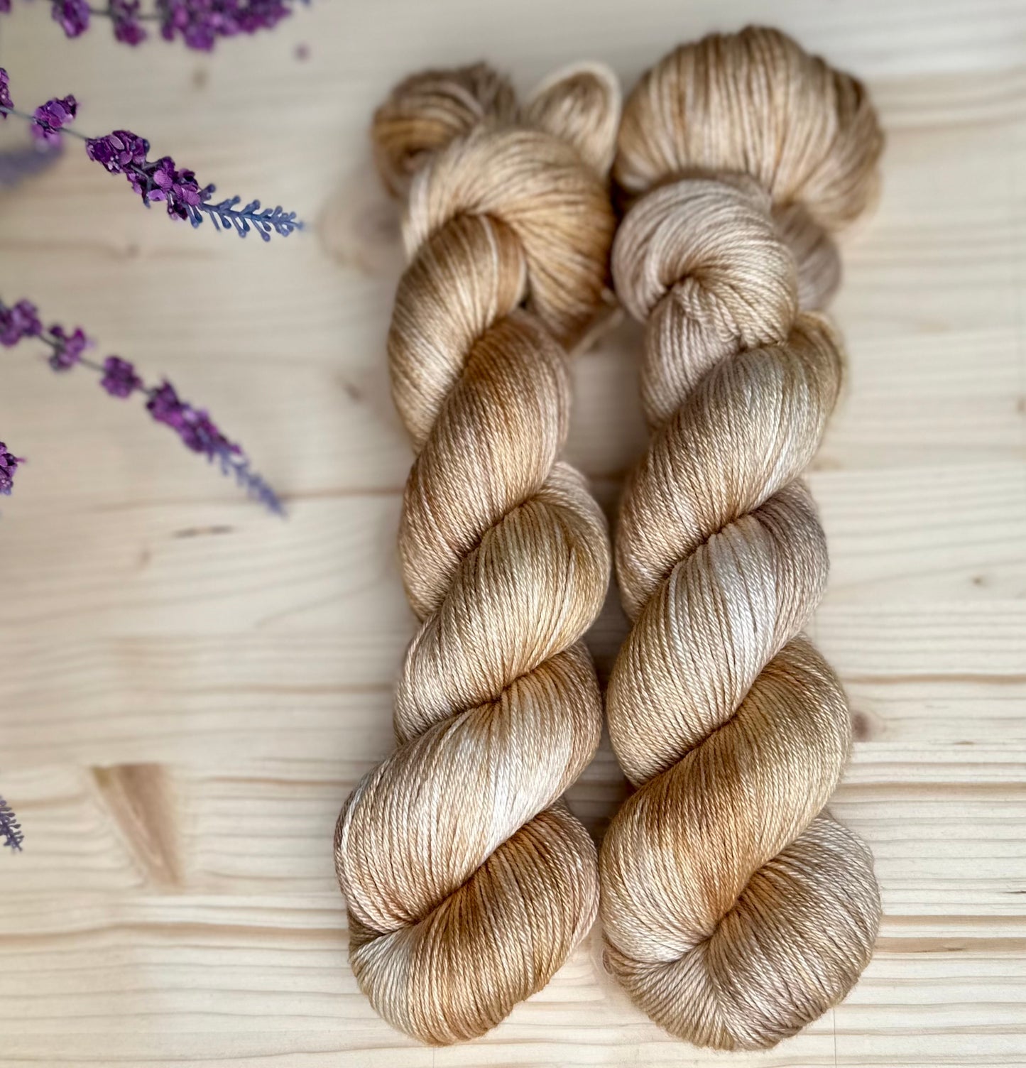 Seide Merino „Cappuccino“