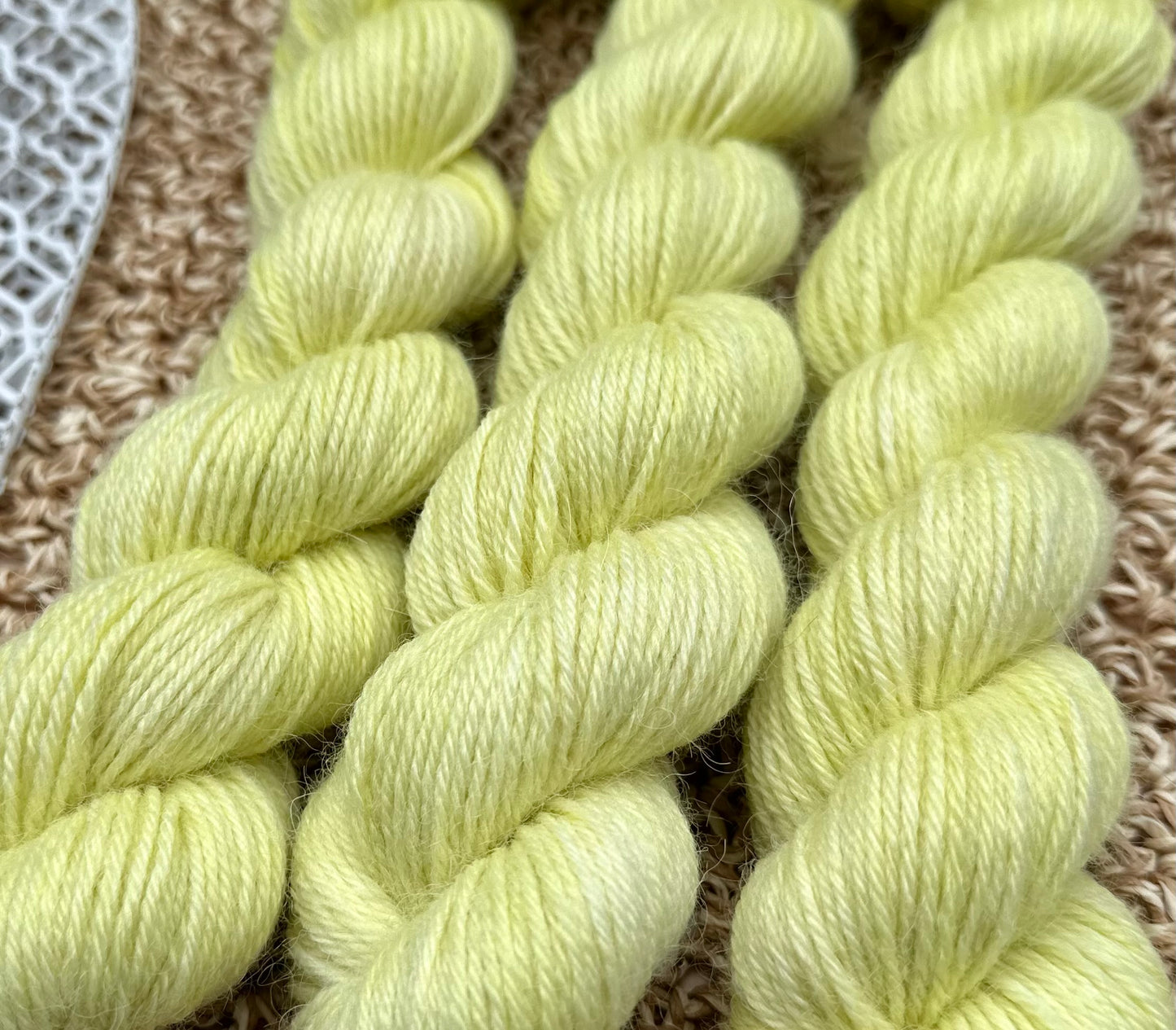 Sock Alpaka “Limettengrün“ 50gp