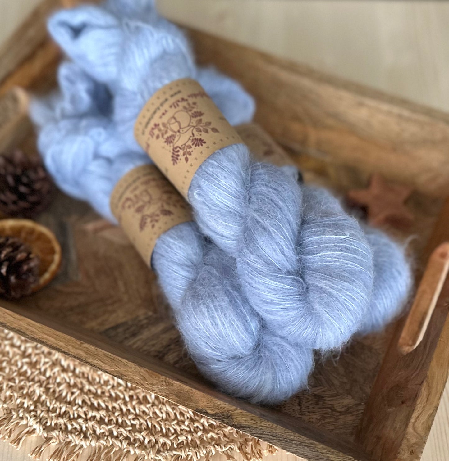 Alpaka Deluxe 800 „Himmelblau“