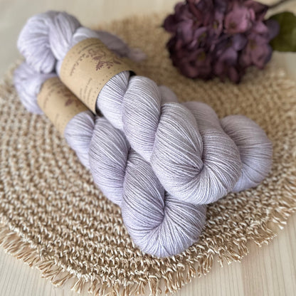 Seide Merino „Smoke Amethyst“