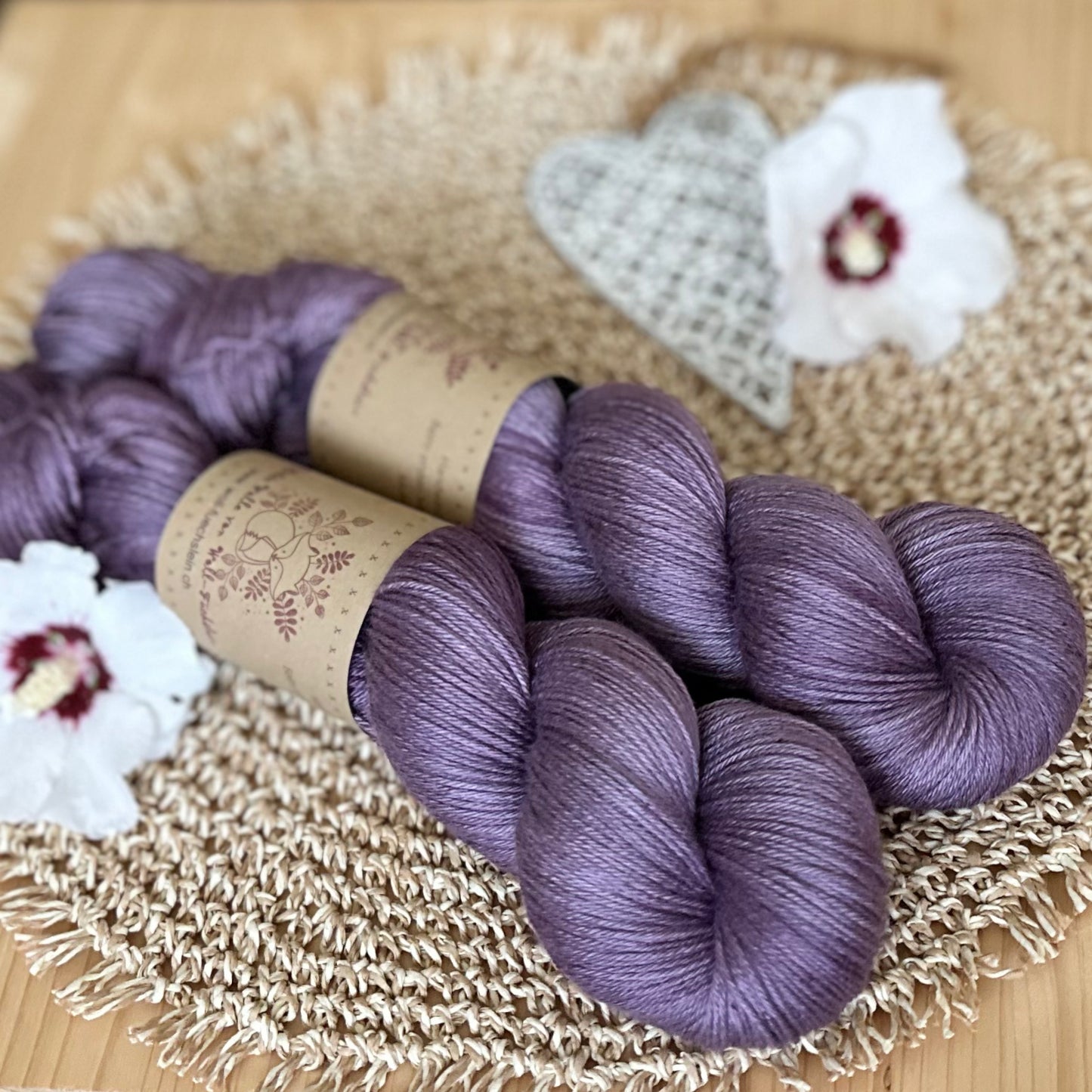 Seide Merino “Violett”