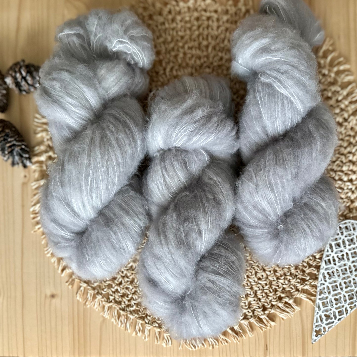 Brushed Merino 600 „Silver“