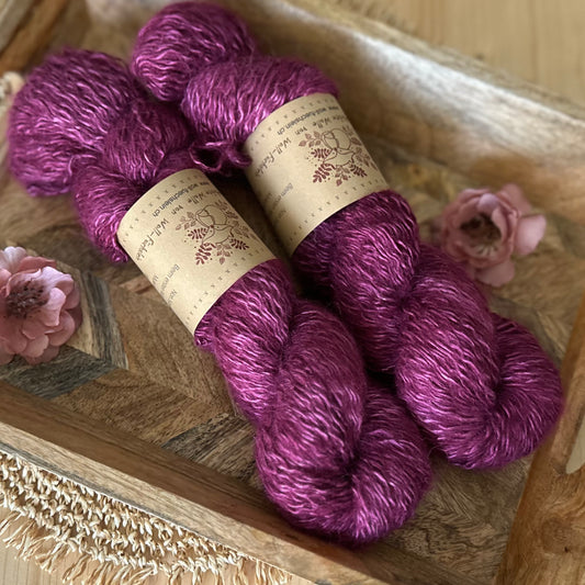 Alpaka Fluffy „Bordeaux“