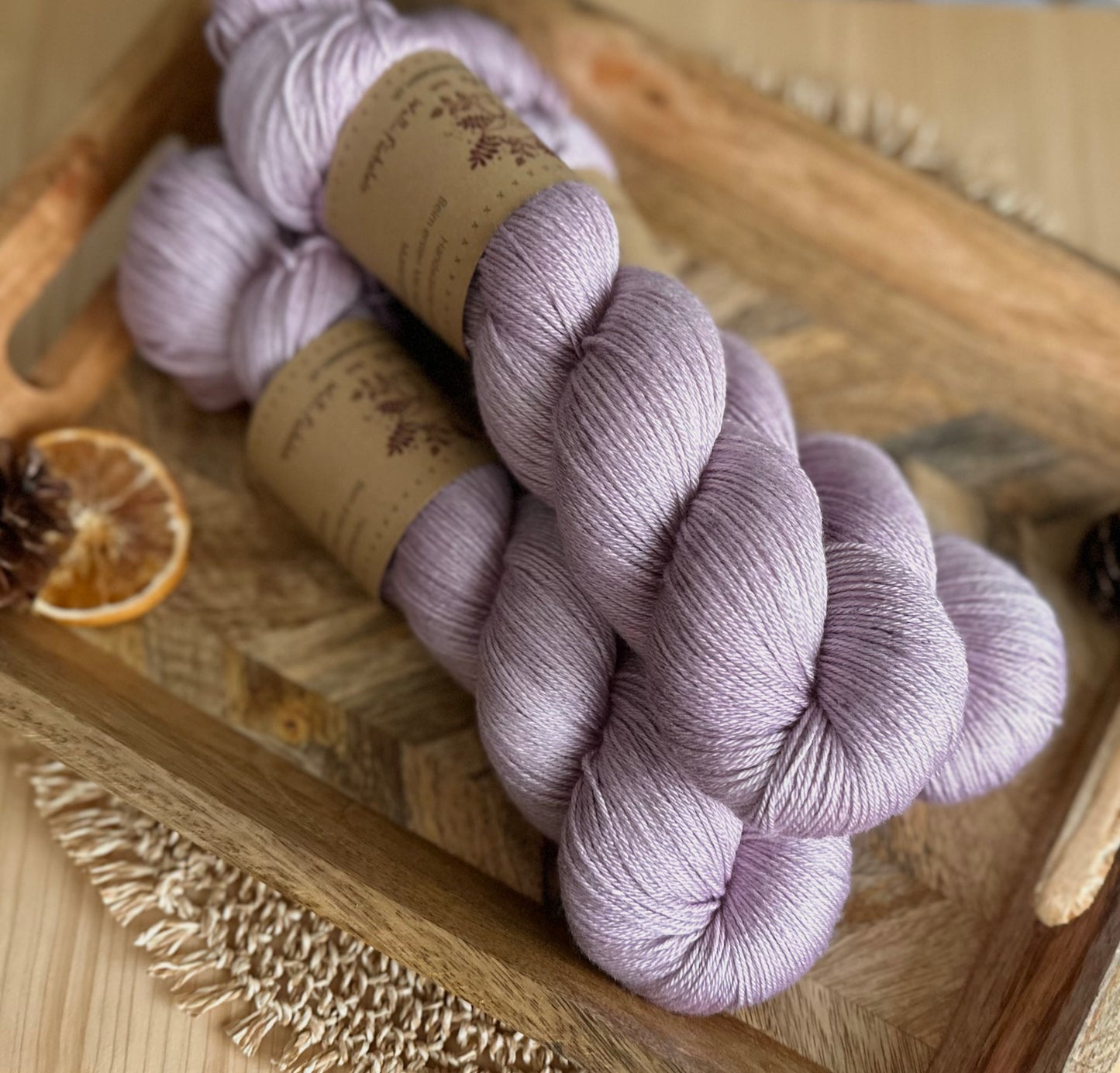 Seide Merino „Flieder“