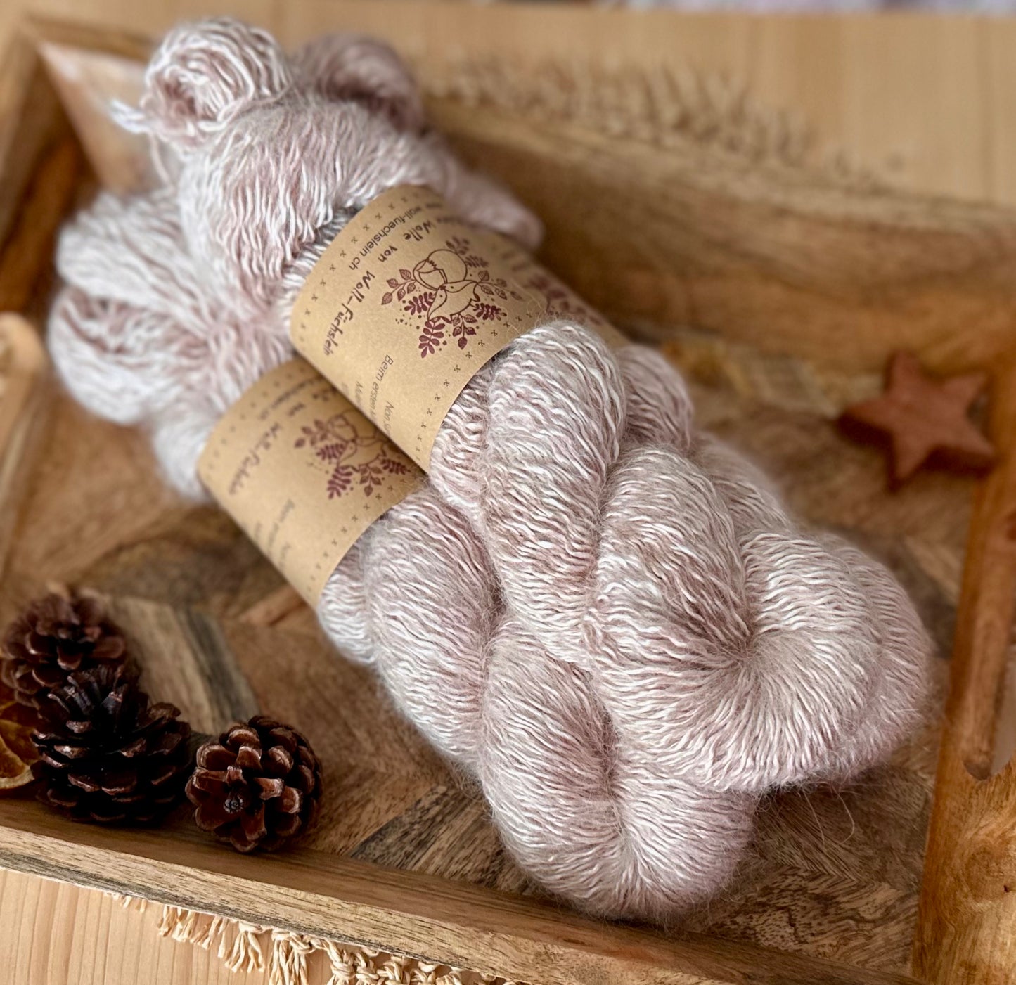 Alpaka Fluffy „Mokka“