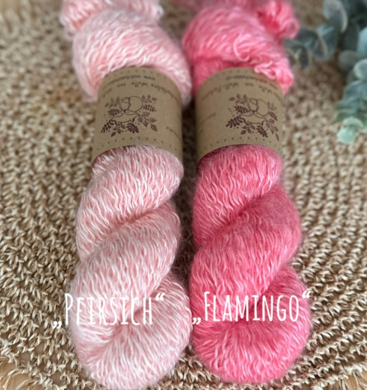 Alpaka Fluffy „Pfirsich“