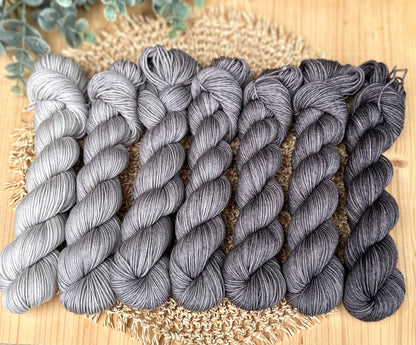 Set Farbverlauf „Koala“ Sock Super Soft 350g