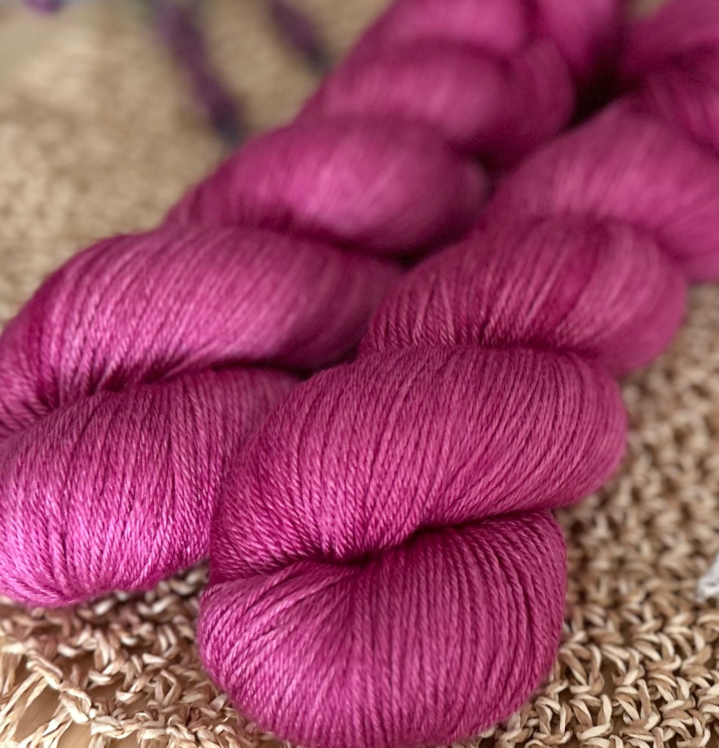 Seide Merino „Raspberry“