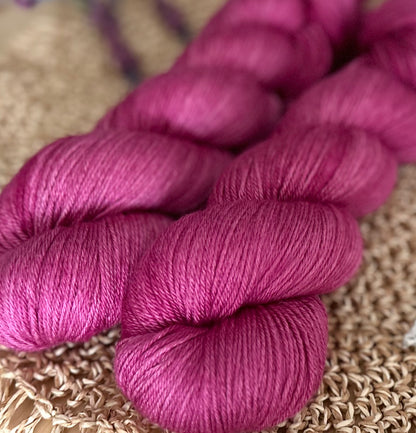 Seide Merino „Raspberry“