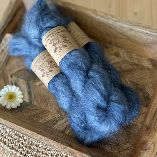 Super Kid Silk Pailletten „Ocean“