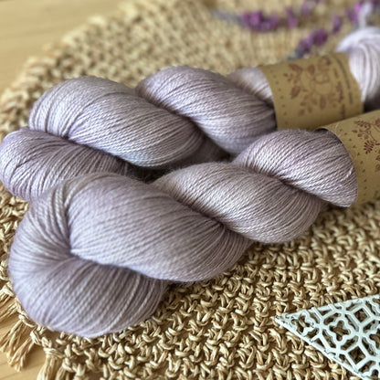 Alpaka Seide Kaschmir „Flieder“