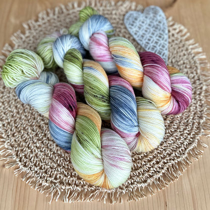 Sock Hightwist 360 „Farbtropfen“