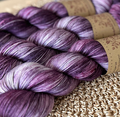 Sock Super Soft „Dunkler Amethyst“