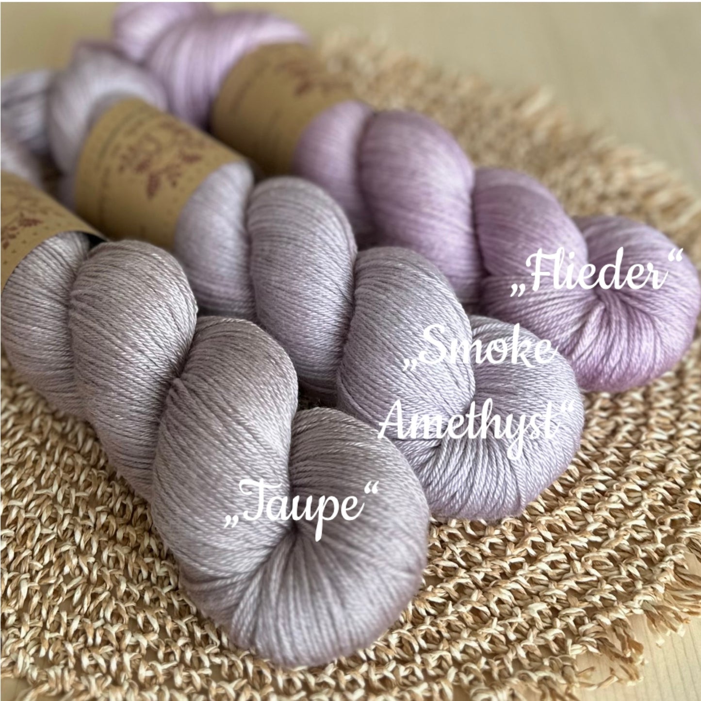 Seide Merino „Flieder“