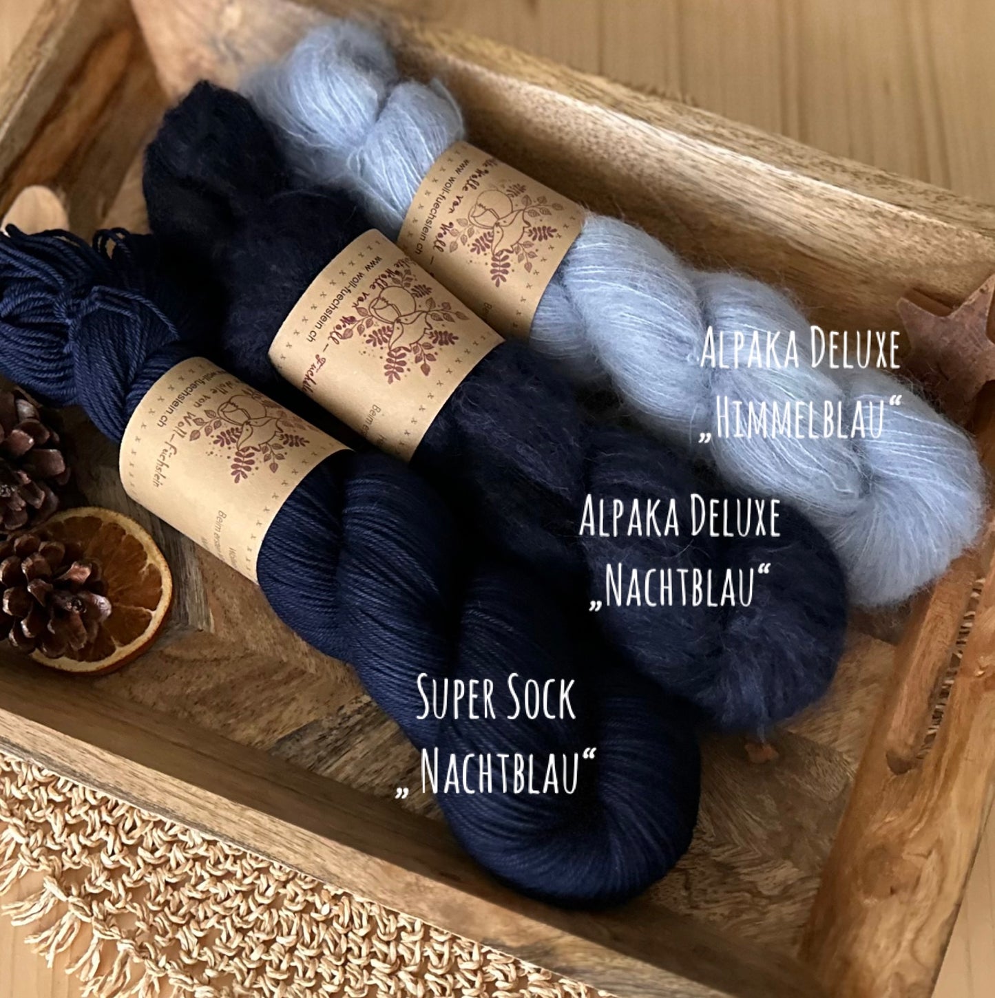 Alpaka Deluxe 800 „Nachtblau“