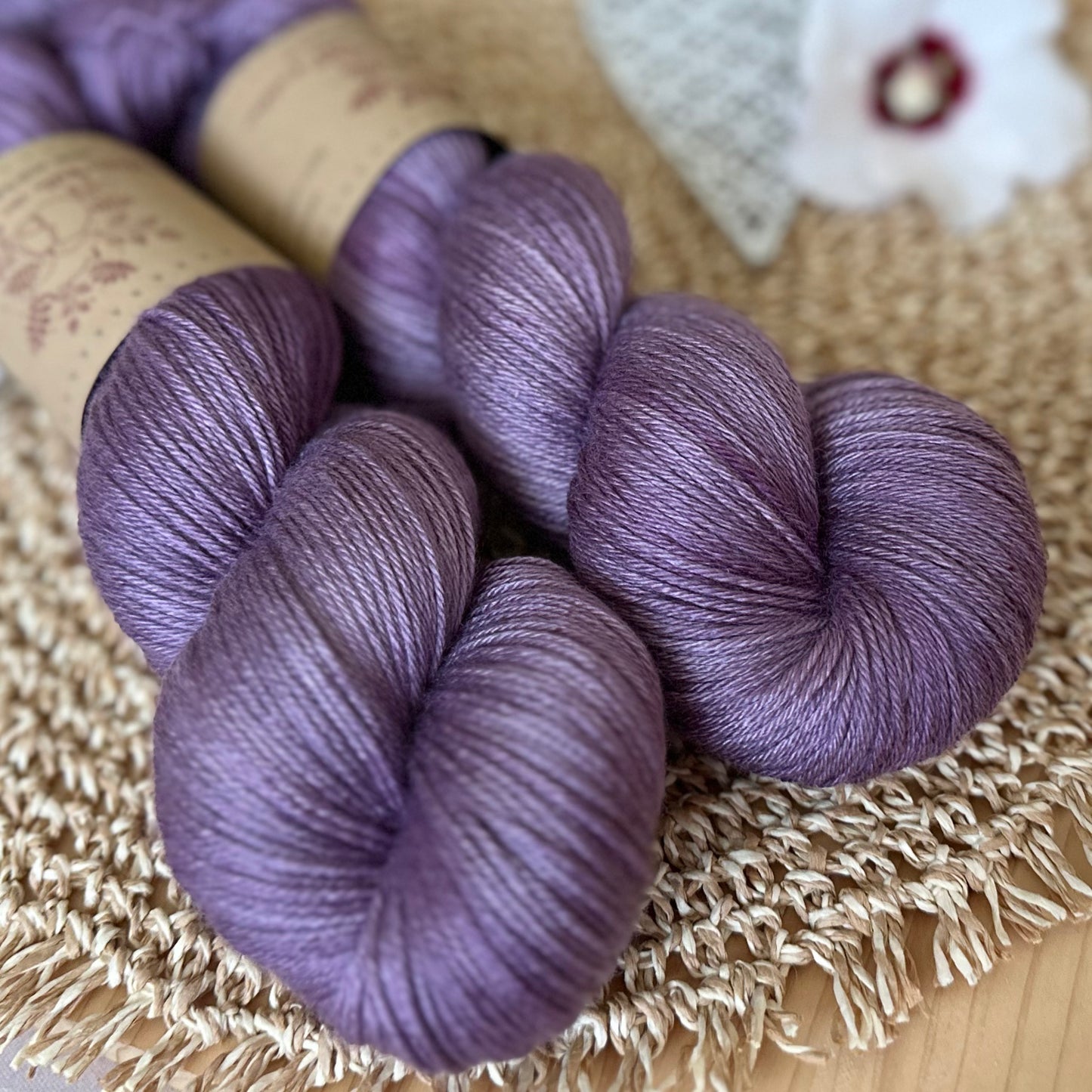 Seide Merino “Violett”