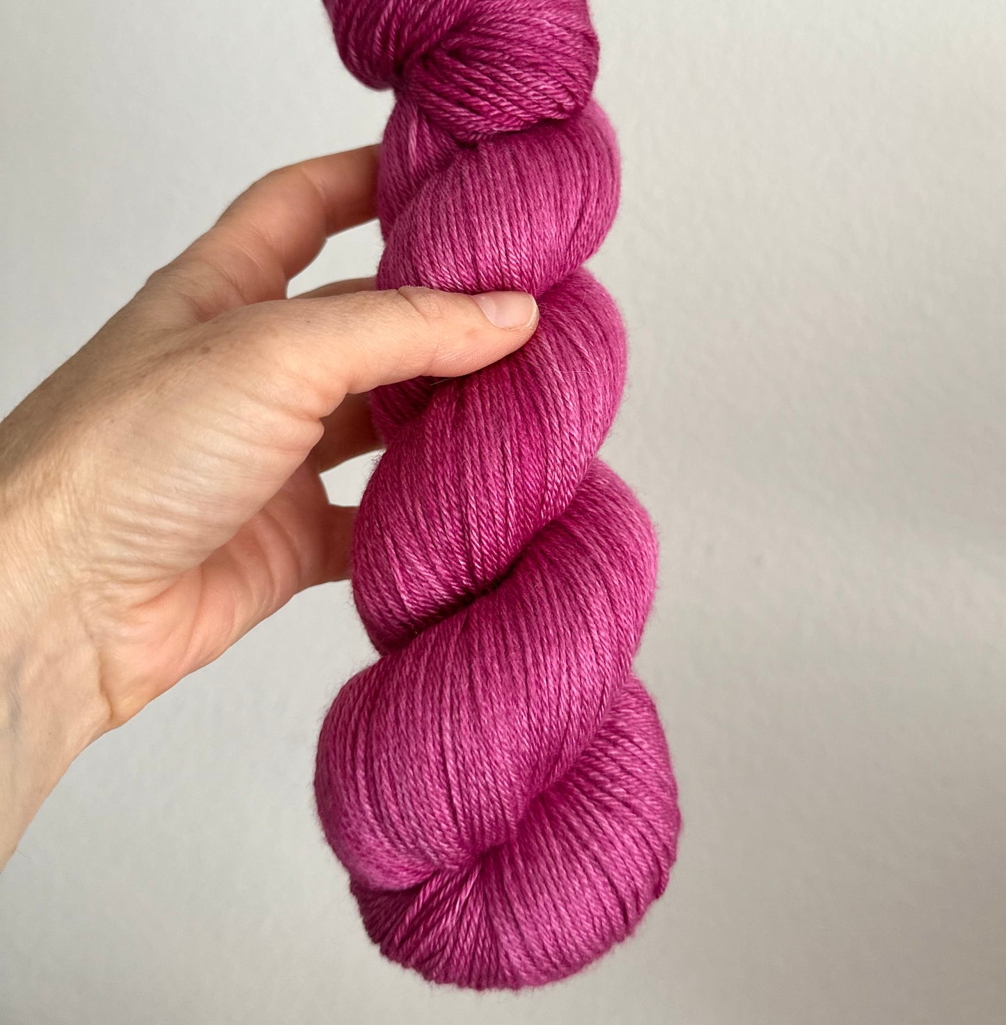 Seide Merino „Raspberry“