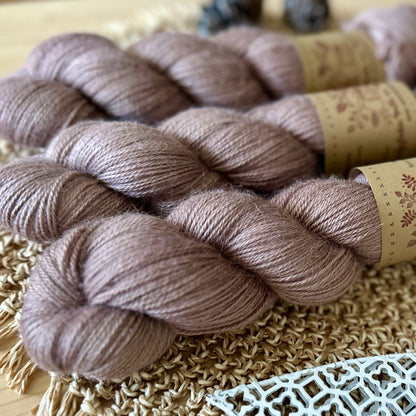 Alpaka Seide Kaschmir „Cocoa“