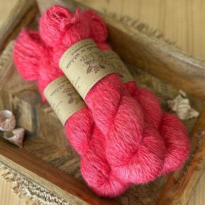 Alpaka Fluffy „Hot red“