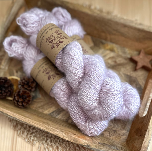 Alpaka Fluffy „Flieder“