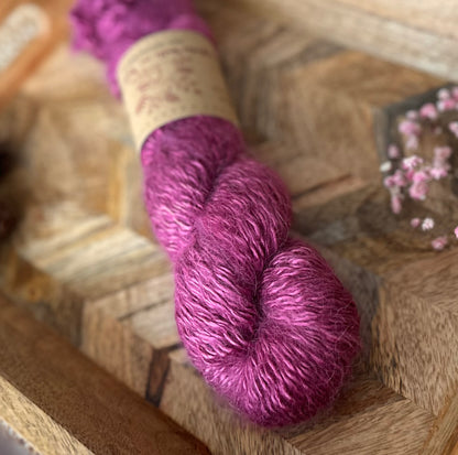 Alpaka Fluffy „Bordeaux“