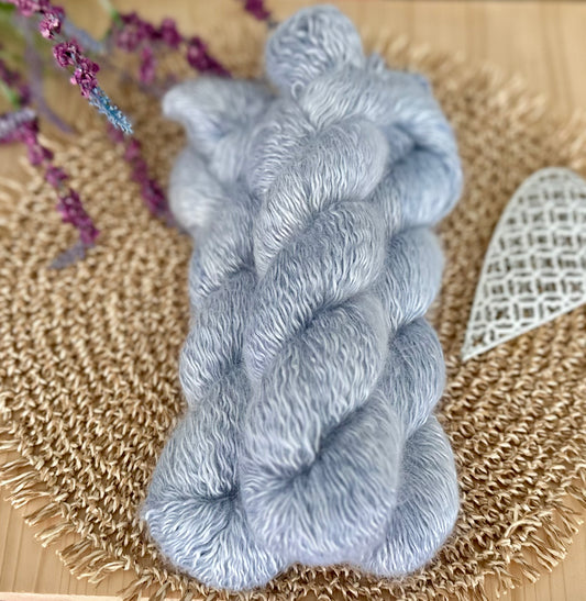 Alpaka Fluffy „Himmelblau“