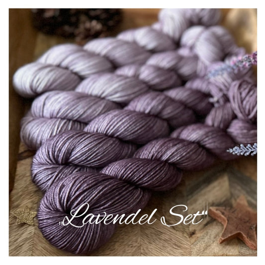 Lavendel Set Sock Super Soft 4x50g