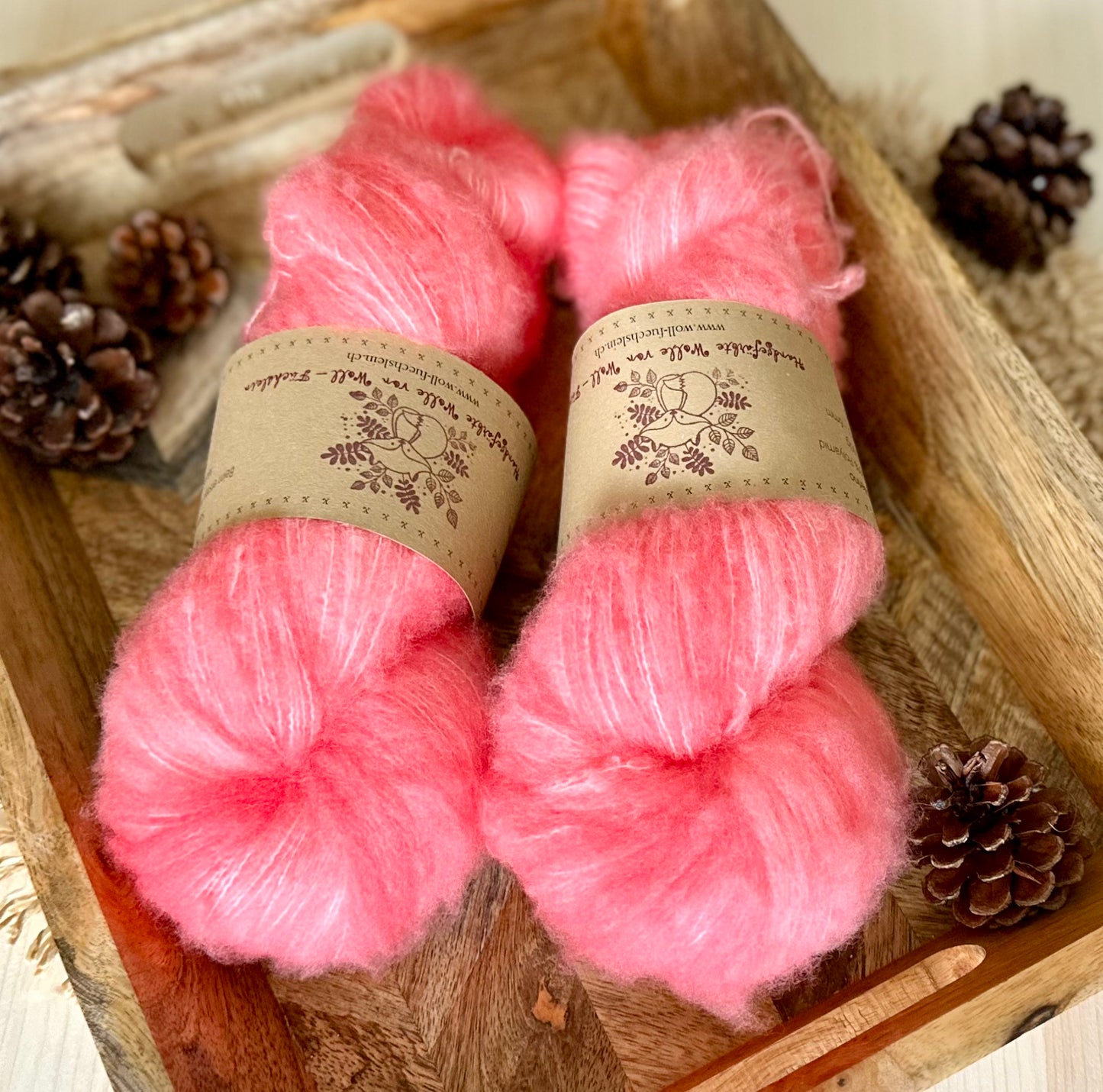 Brushed Merino 600 „Melonensorbet“